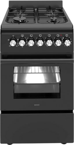 Wiggo WO‑E505R(BB) review: vrijstaand gasfornuis, 52 liter oven
