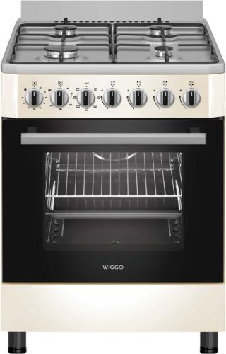 Wiggo WO-E605R(CX) review: vrijstaand gasfornuis, 56L oven