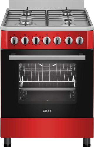 Wiggo WO-E605R(RX) review: gasfornuis met 66L oven, 4 pitten