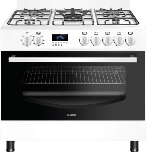 Wiggo WO‑E909R(WW) review: gasfornuis 90 cm, grote 110L oven