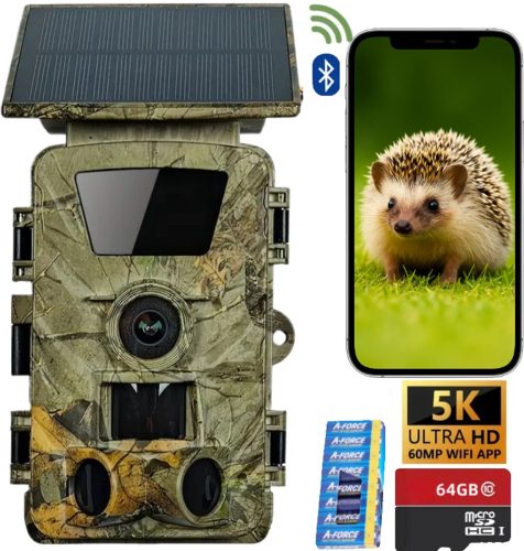 Wildcamera met Zonnepaneel review: 5K nachtzicht voor buiten