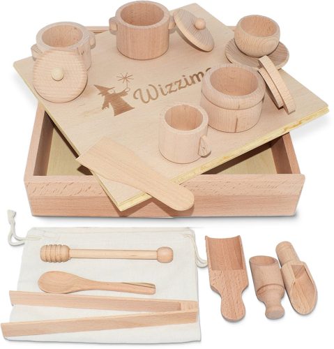 Wizzimo® houten speelbak review: stimuleert fijne motoriek