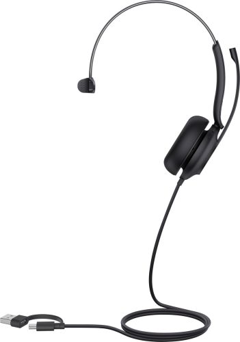 Yealink UH35 Mono Teams – USB-C/A Headset Bedraad – Over-Ear – Zwart review: helder geluid voor Teams