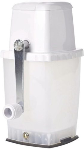 Zavira® Ijscrusher – Vergruizer – Sluch machine – 1,3 L – Wit test: snel crushed ice voor cocktails